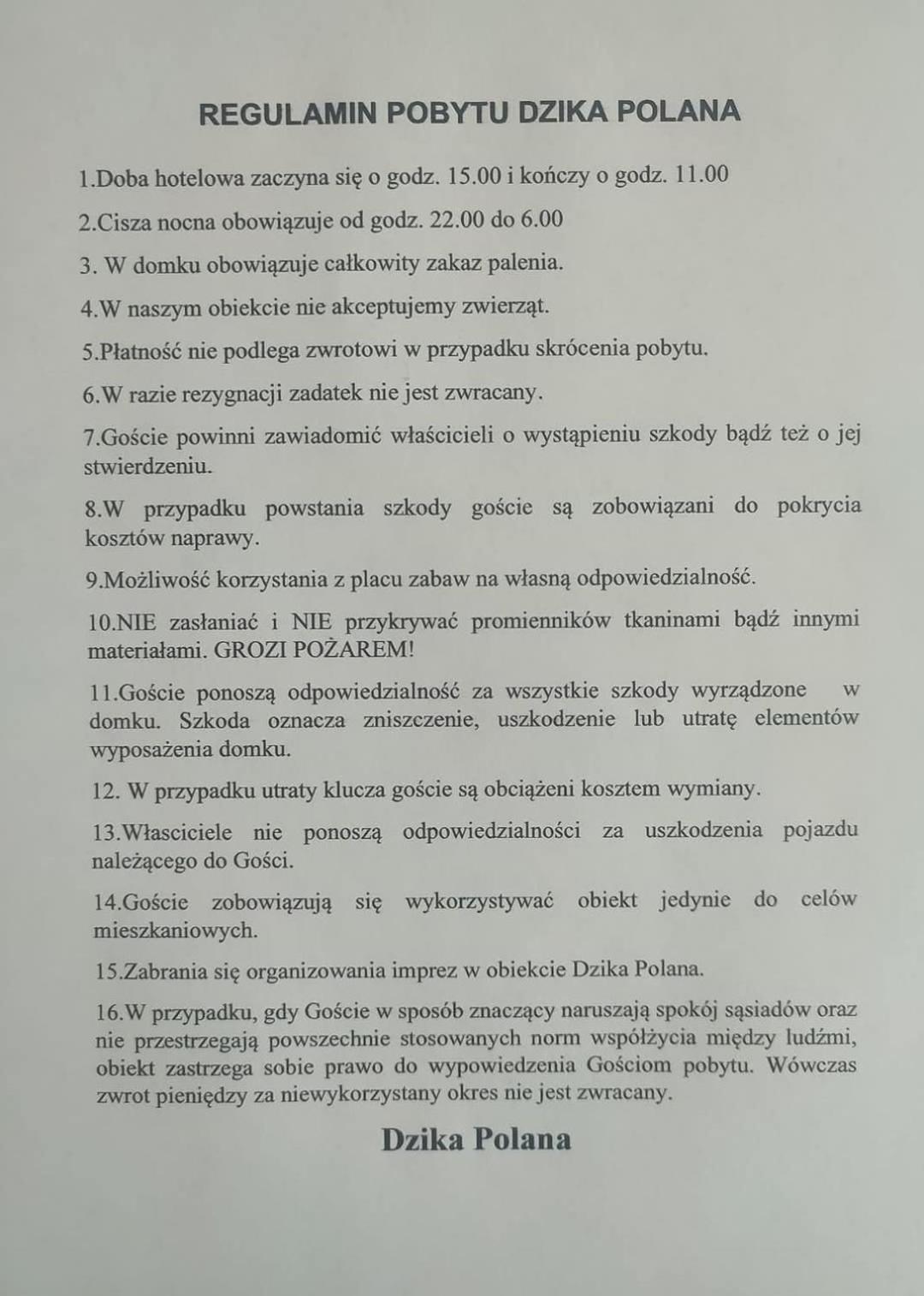 Dzika Polana Chalet Duszniki Zdroj